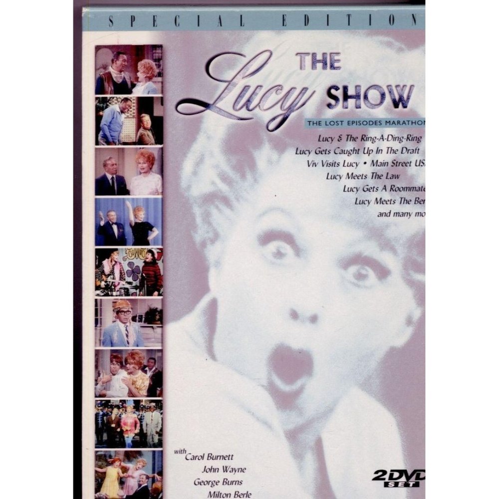 THE LUCY SHOW The Lost Episodes Marathon on 2 DVDs